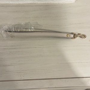 Clutch leather strap never used